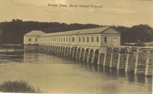 Arsenal Power Dam from S. Side