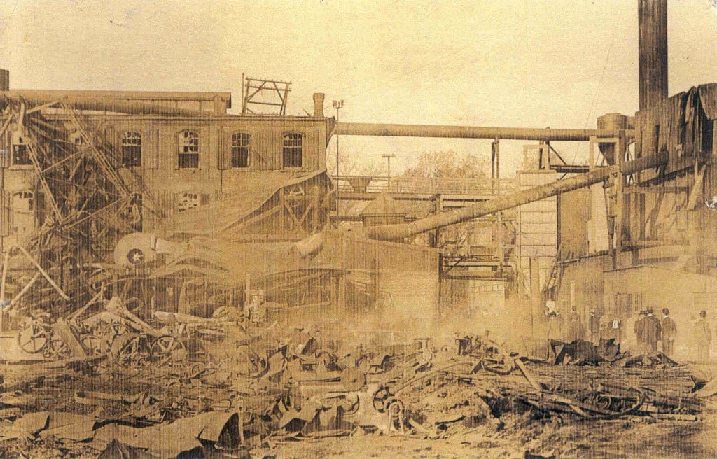 Sawmill Fire 1908